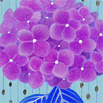 紫陽花と雨Ⅲ